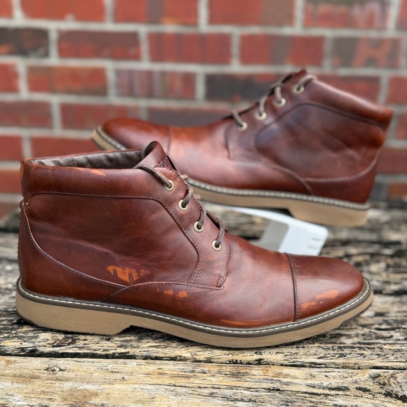 Sperry Top-Sider Commander Men's Sz 13 Brown Leather Oxford Chukka Boots T9 - Picture 9 of 15